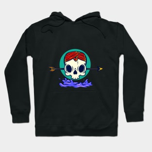 Blangkon Skull Head Hoodie